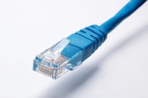 CAT5 cable in CCTV installation