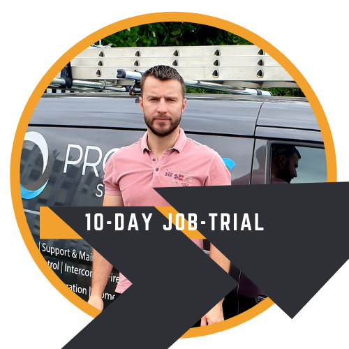 10-day Job-Trial for fire and security engineer new career