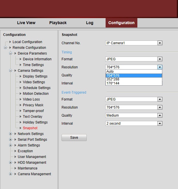 Hikvision ip hot sale configuration