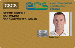 Fire System Technician FESS card